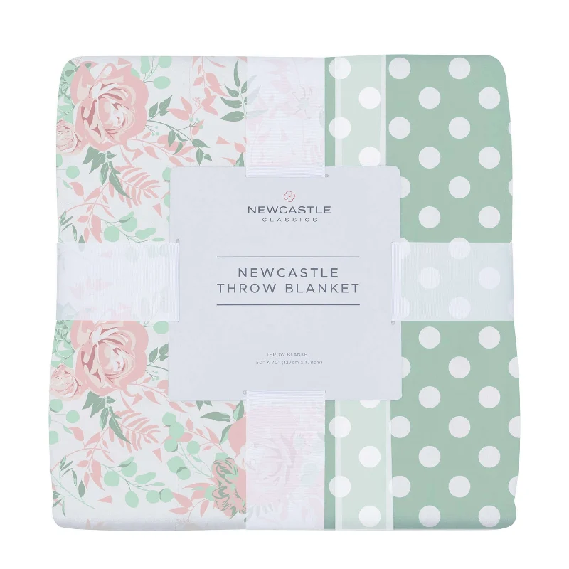 Sustainable Desert Rose Muslin Blanket Healthy