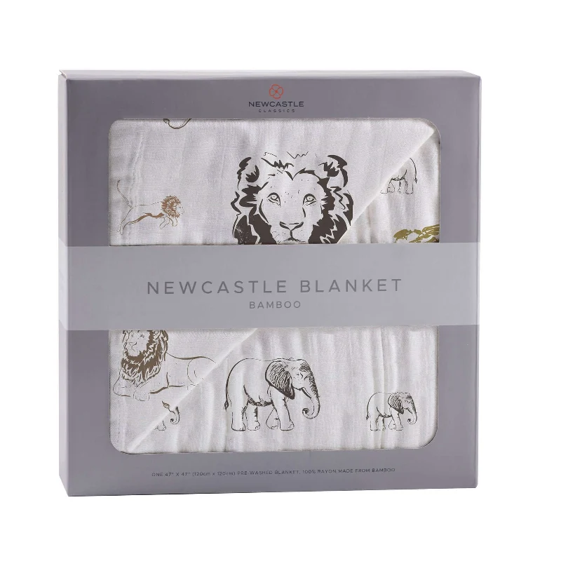 Healthy Roar Bamboo Baby Blanket Organic