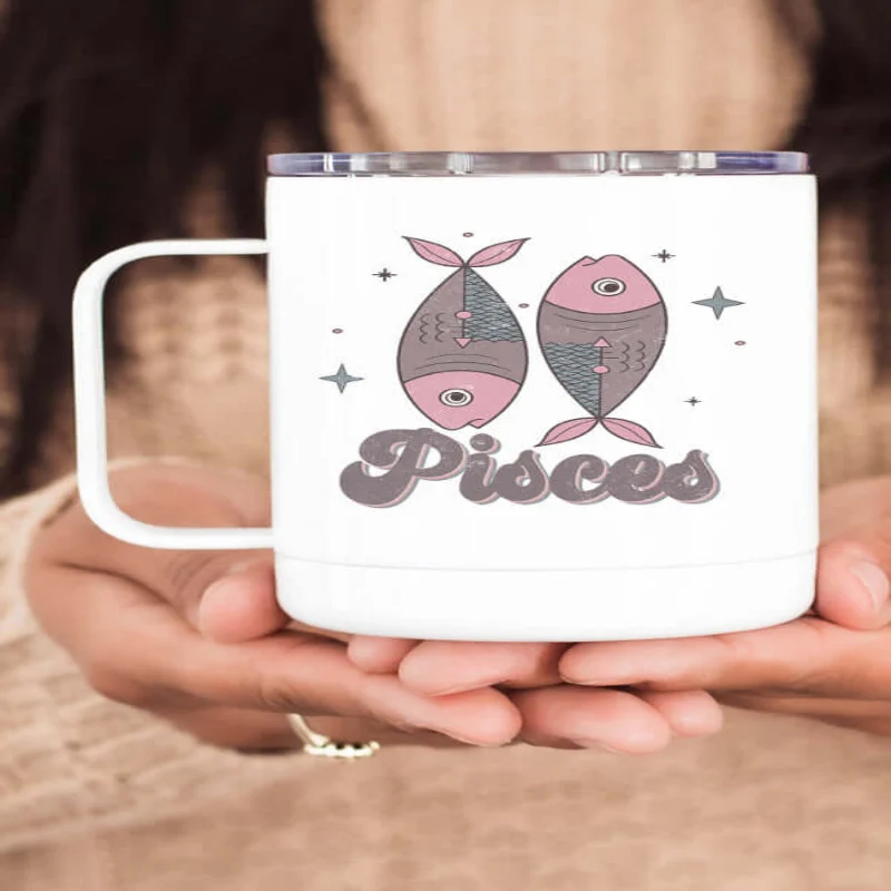 Superior Pisces Zodiac Coffee Cup Sustainable