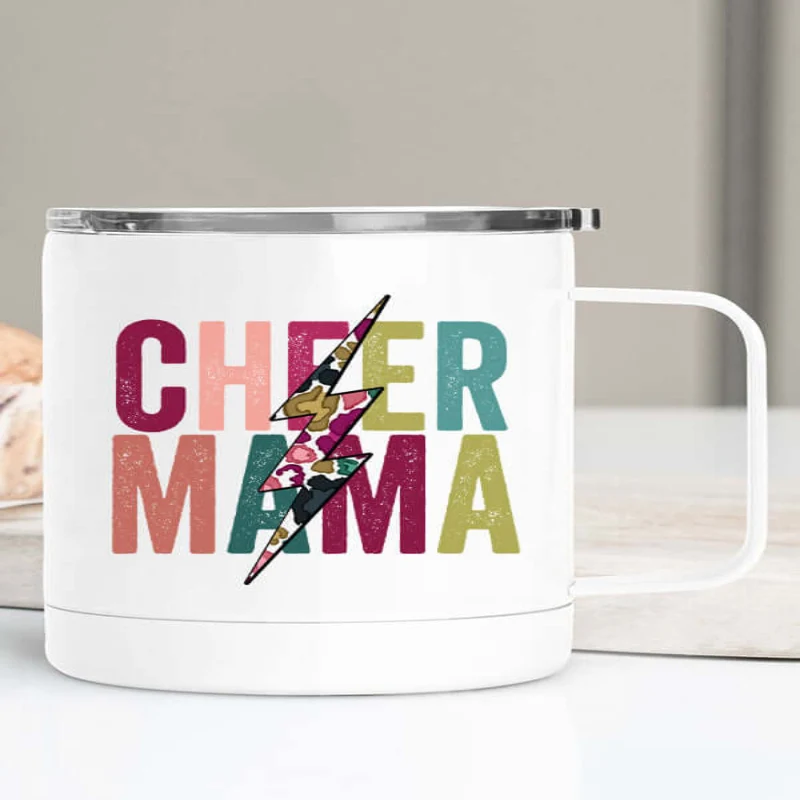 Trusted Mama Floral Bolt Coffee Cup Breathable