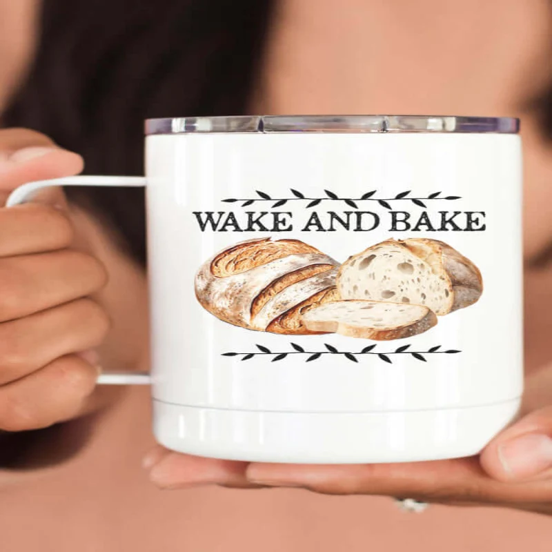 Versatile Wake Bake Travel Cup Safe
