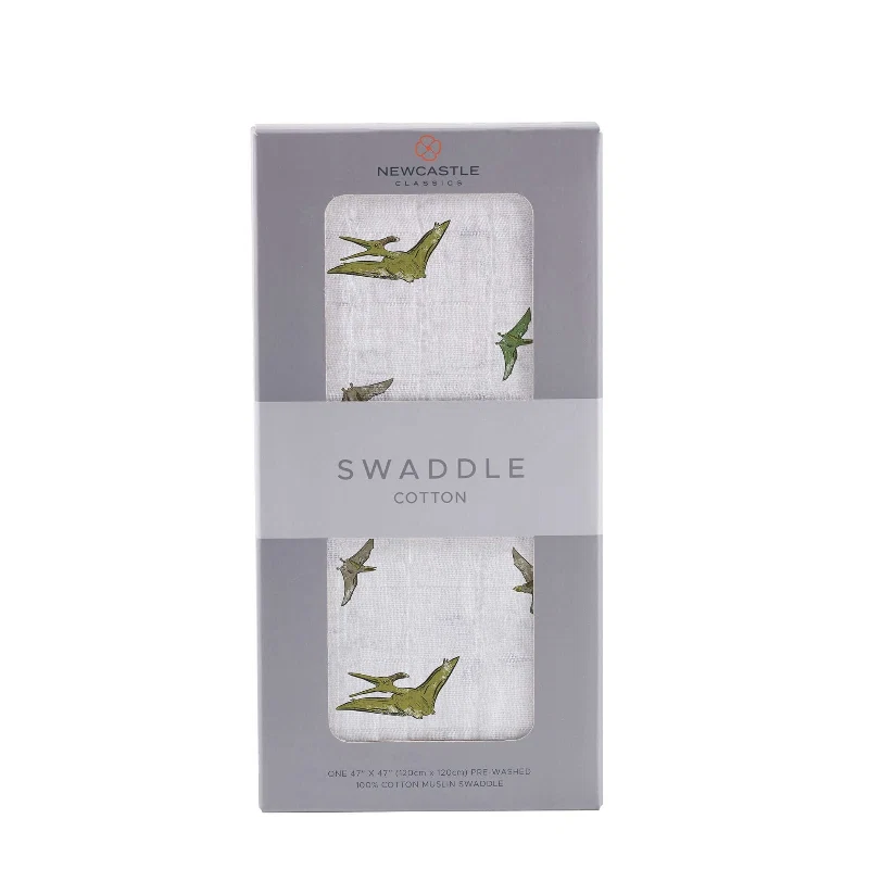 Original Pteranodon Cotton Swaddle Authentic