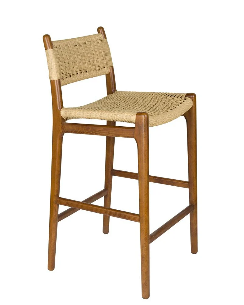 Reusable Counter Stool Cecile- Walnut Secure