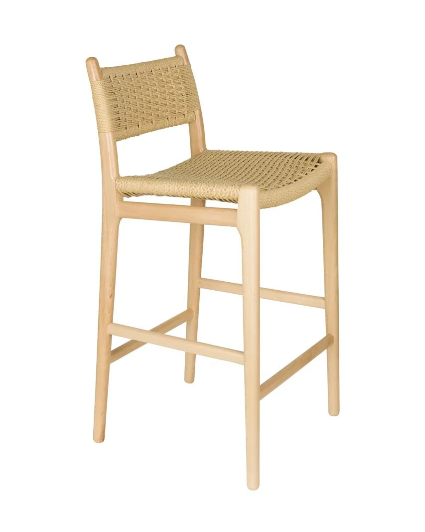 Unique Counter Stool Cecile- Natural Consistent