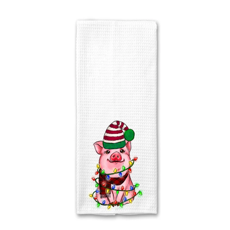 Soft Waffle Weave Towel Sophisticated
