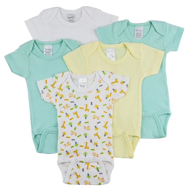 Durable Bambini Short Sleeve Onesies Detailed