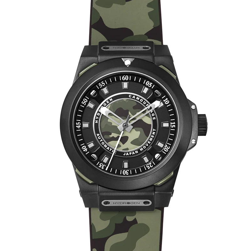 Outstanding Hydrogen Camouflage Automatic Watch High-Grade