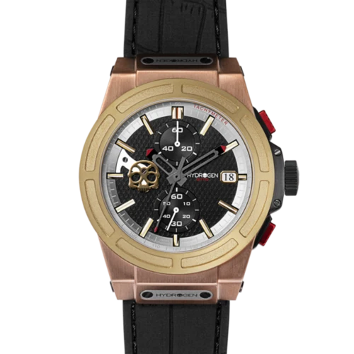 Innovative Hydrogen Otto Chronograph Watch with Skeleton Crafted