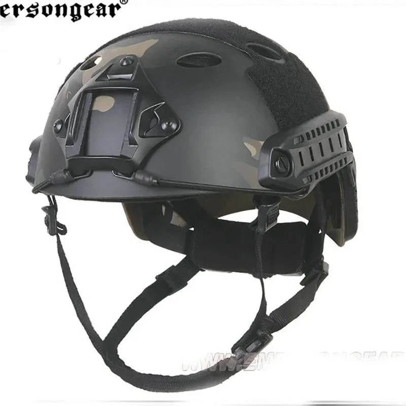 Fine Crafted Tactical FAST PJ Type Helmet – Protective Gear for Airsoft Hunting and Combat Eco-Friendly