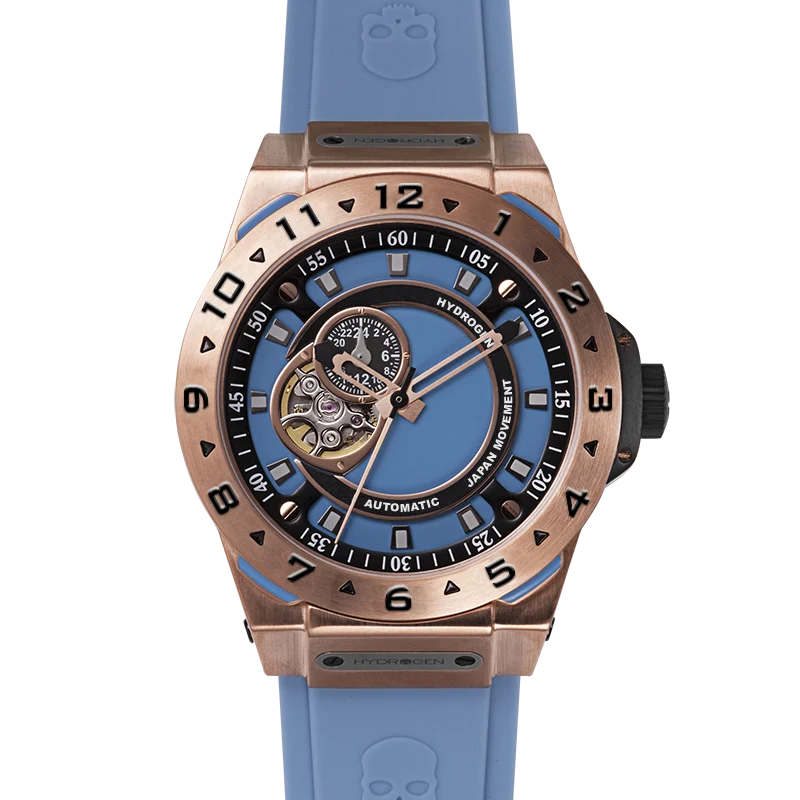 Refined Hydrogen Automatic Skeleton Men s Watch High-Quality