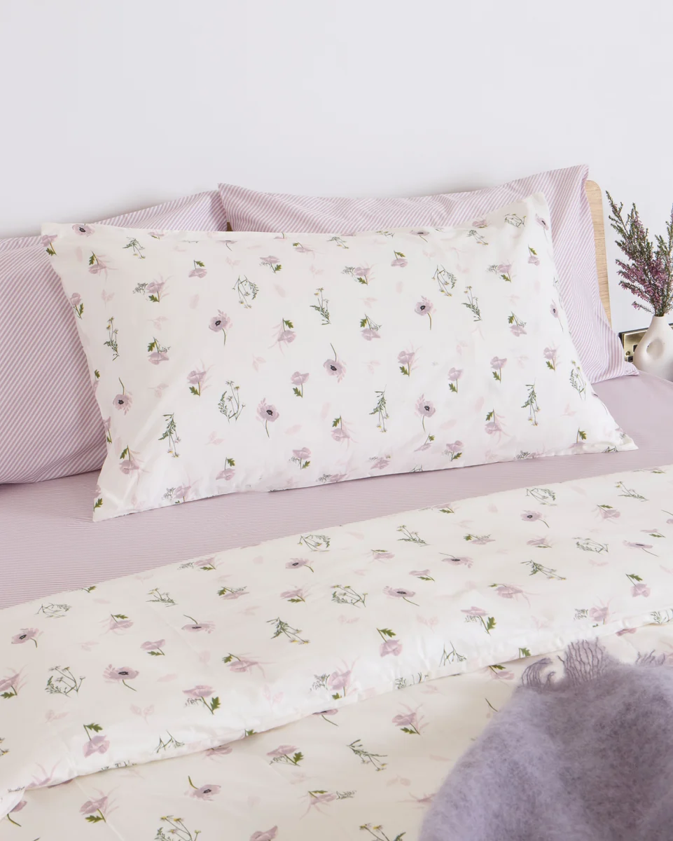 Consistent Foxford King Size Pillowcase Pair- Maeve Versatile