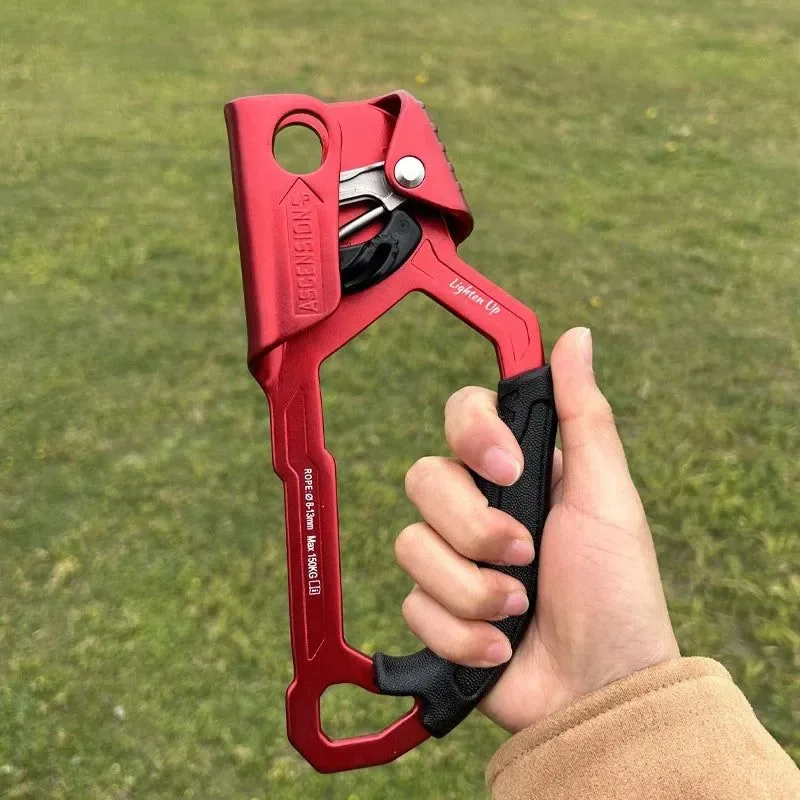 Premium Outdoor Rock Hand Ascender – 8-12mm Rope Access for Climbing Rescue and Caving Luxury