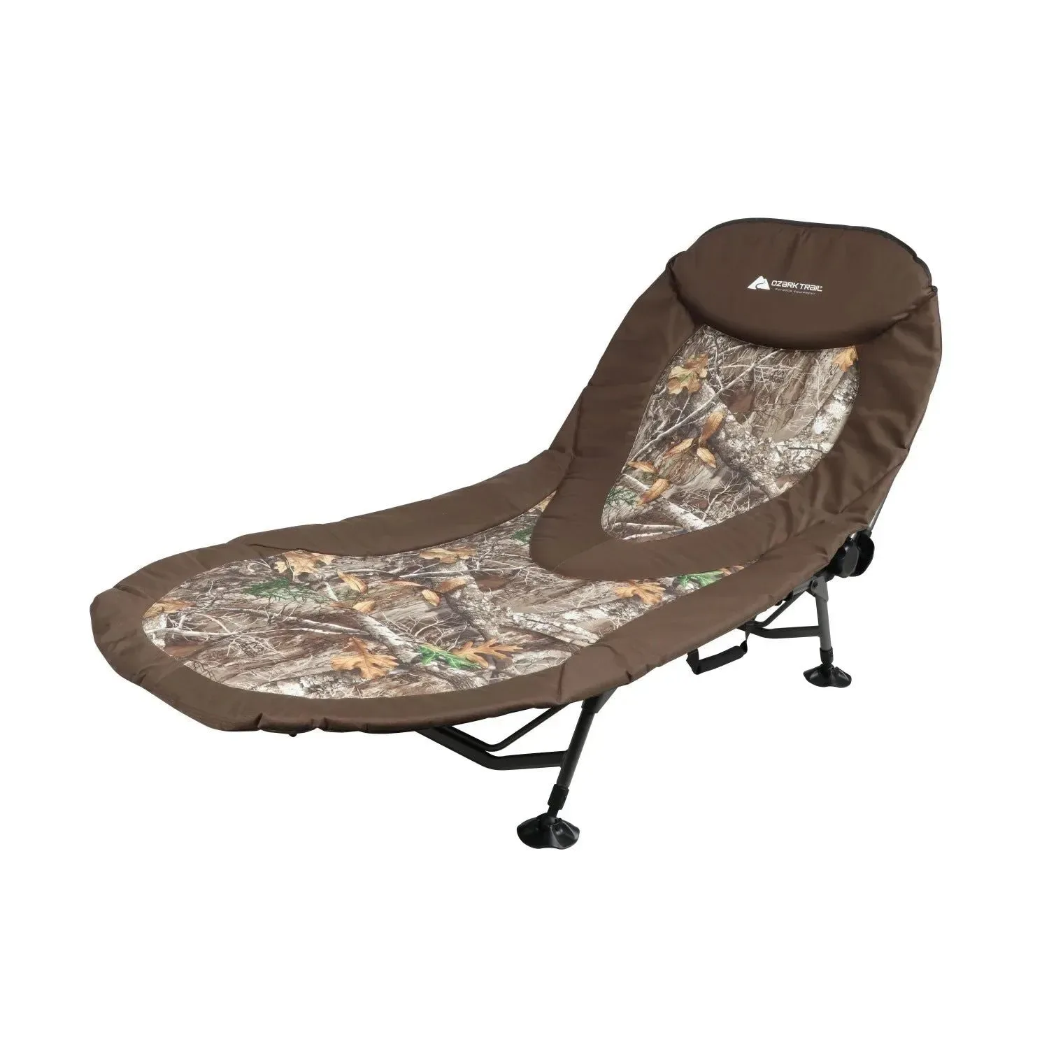 Superior Adjustable Camo Camping Cot – North Fork Folding Cot 77.9 L x 31 W Portable for Outdoor Use Durable