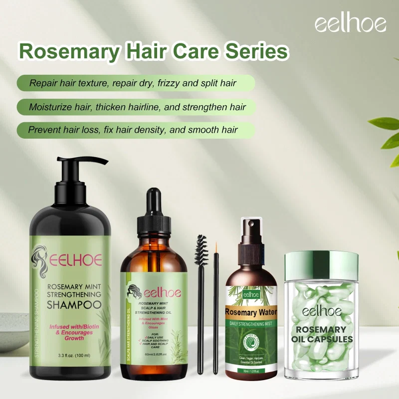 Carefully Designed EELHOE Nourishing Shampoo Rosemary Hair Care Series World-Class