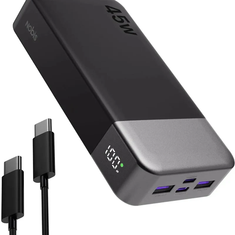 Smart Nobis Fast Charging Power Bank 45W for Quick and Efficient Charging Trusted