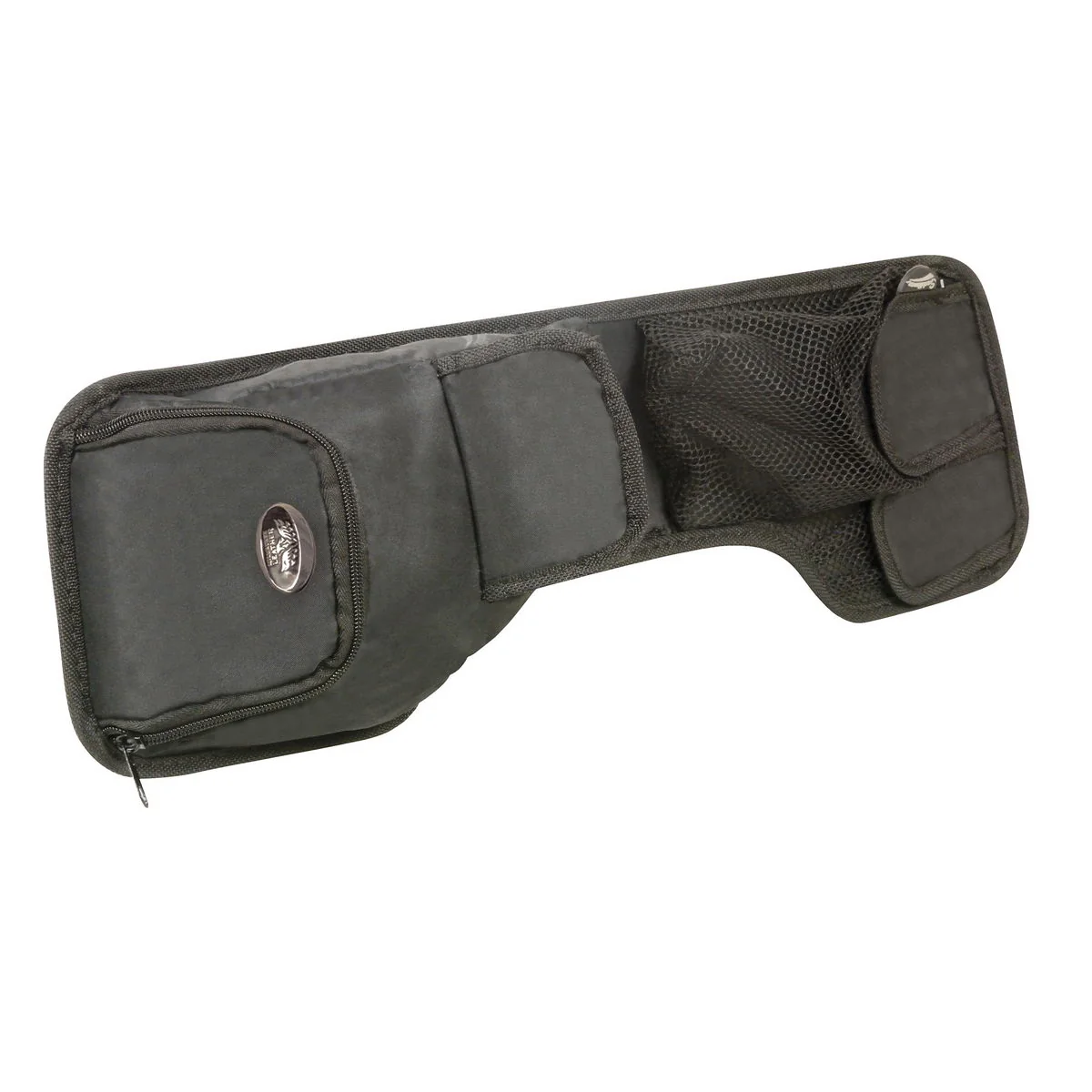 Stylish Milwaukee Leather MP8705 Black Textile Saddlebags Organizer Kit Green