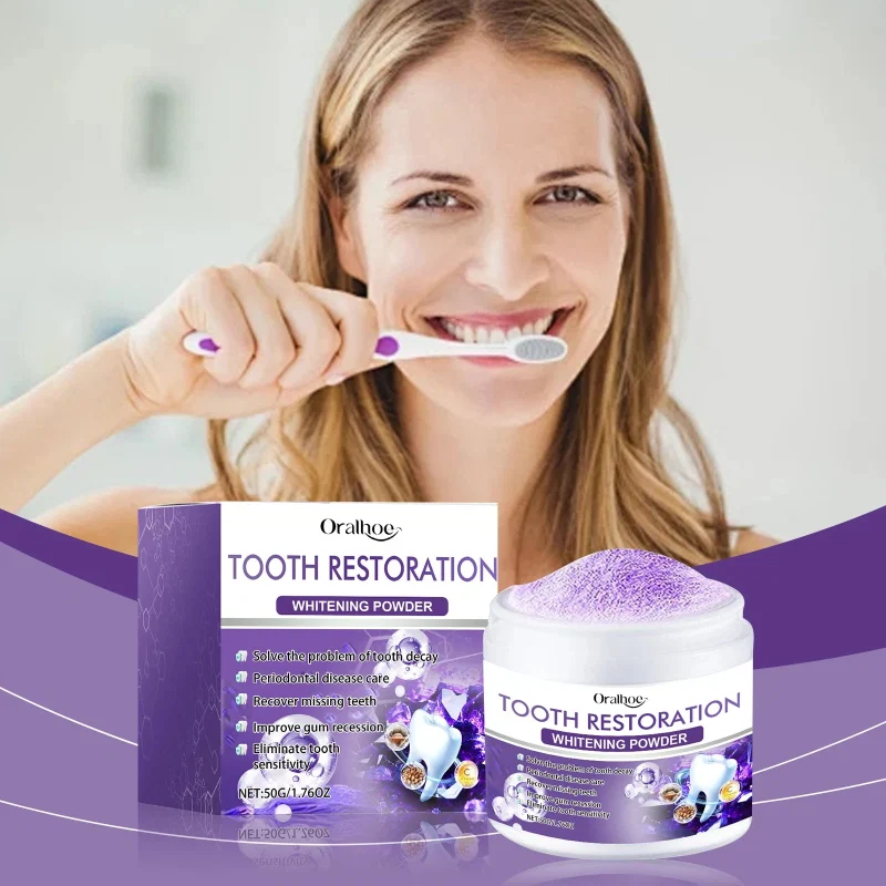 Original Oralhoe Tooth Restoration Powder for Whitening – 50g Relaxed
