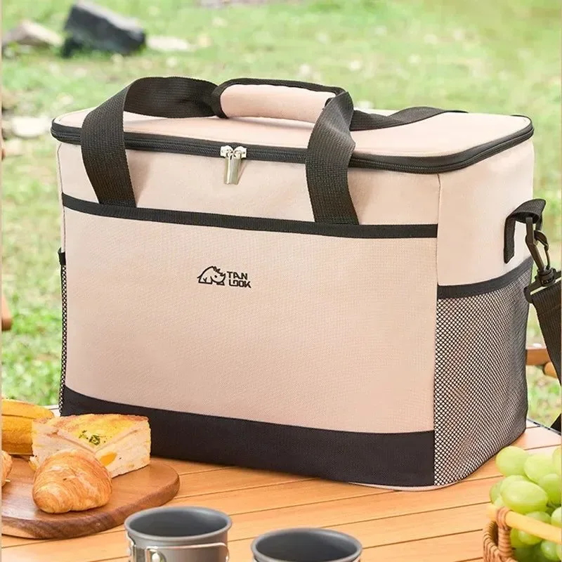 Innovative Picnic Cooler Bag – Leakproof Insulated Camping Cooler with Shoulder Strap 18L 30L Convenient