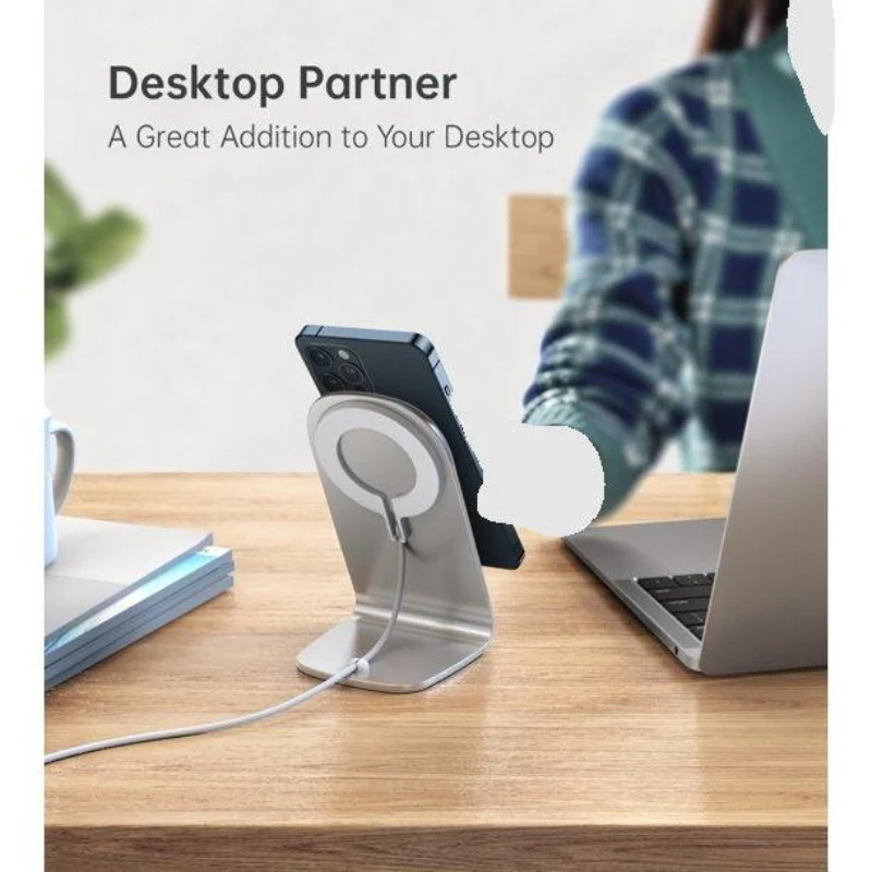 Expertly Made Choetech MagSafe Wireless Charger Stand with Magnetic Charging Pad Proven