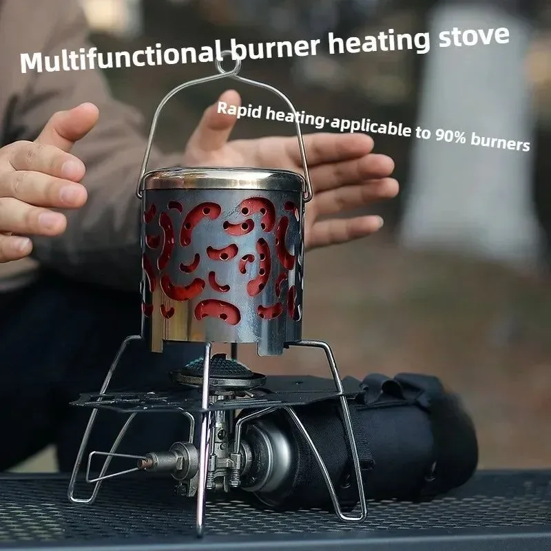 Breathable Stainless Steel Camping Fire Hood – Portable Outdoor Heater Multifunctional Burner Cover for Safe Heating Exceptional