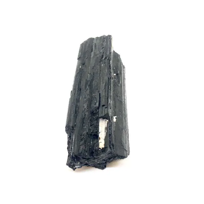 Unique Black Raw Crystal Stone Decorative Mineral Piece Trendy