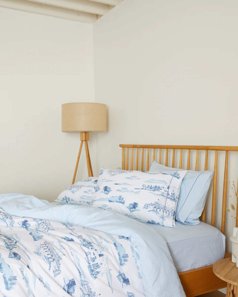 User-Friendly Foxford Special Edition Toile Duvet Set Authentic