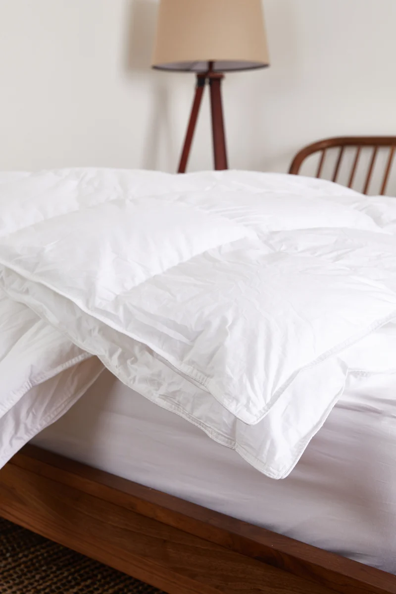 Fashionable Foxford Feather Down Duvet – Super King 4.5 Tog Official