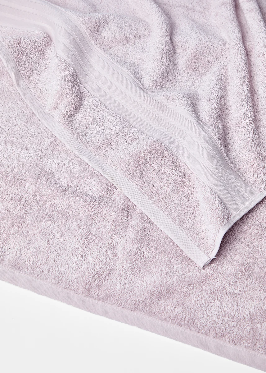 Prestigious Foxford Luxury Cotton Bath Sheet- Blush Relaxed