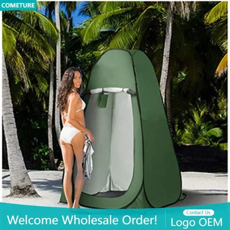 Breathable Pop-Up Outdoor Privacy Tent – Instant Waterproof Shower Changing Shelter Genuine