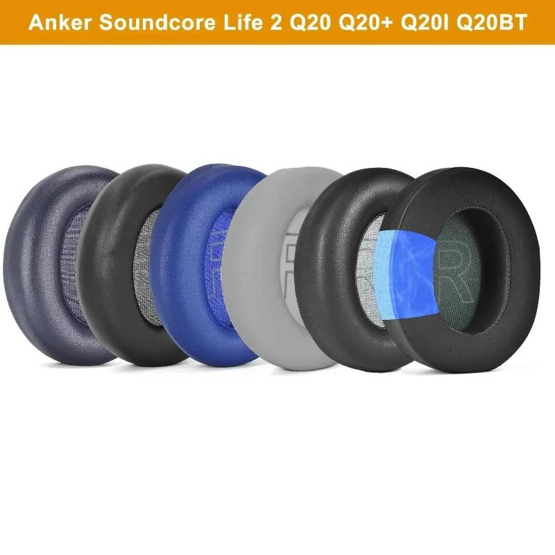 Classic Anker Soundcore Life Q20 Ear Cushions Cooling Gel Earpads Mesh Sleeve Pad for Q20 Q20 Q20I Q20BT Headphones Reliable