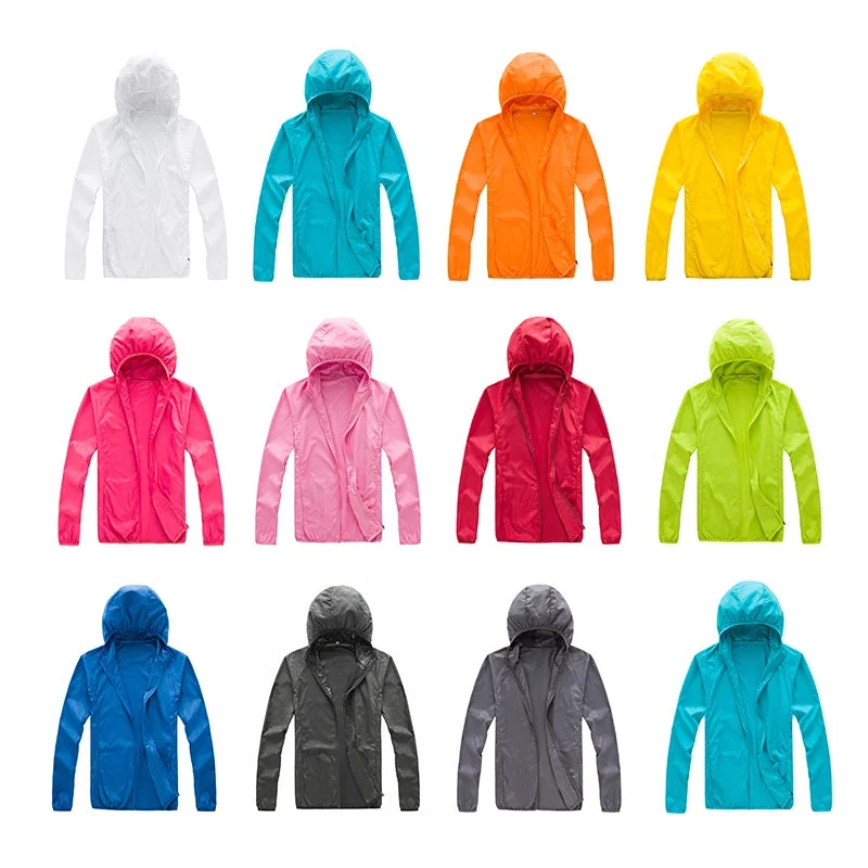 Durable Unisex Waterproof UV Protection Windbreaker Jacket – Quick-Dry Hooded Outdoor Jacket for Hiking Fishing Cycling Elegant