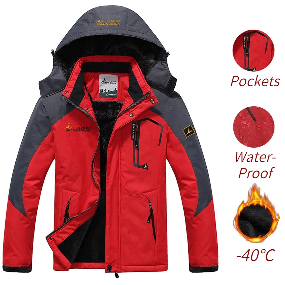 Exceptional Men s Winter Parka Jacket – Thick Warm Windproof Military Style Coat for Cold Weather World-Class