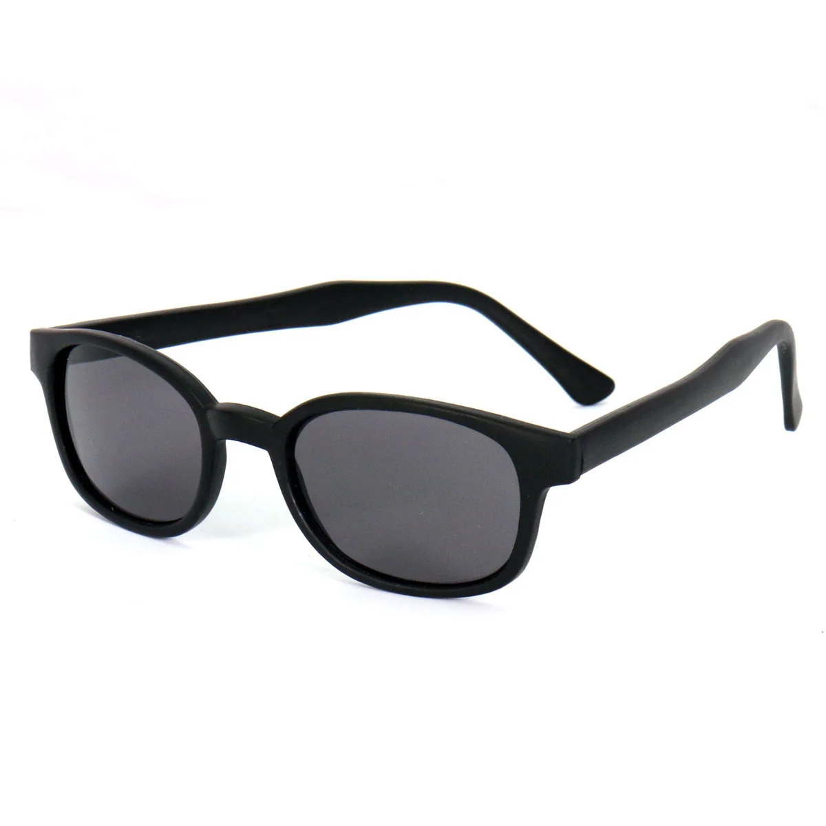 Exceptional Hot Leathers SGD1079 KD’s Matte Black Smoke Sunglasses Expertly Made