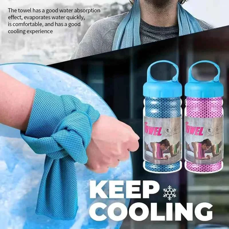 Modern Breathable Cooling Towel Ultra Soft Microfiber Sports Towel for Outdoor Activities Refined