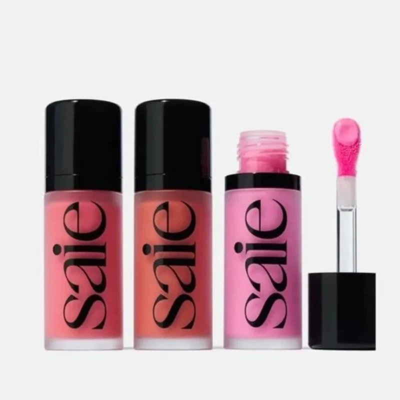Fine Crafted Saie Liquid Blush Highlighter – Illuminating Facial Makeup with Soft Shimmer Finish Refined