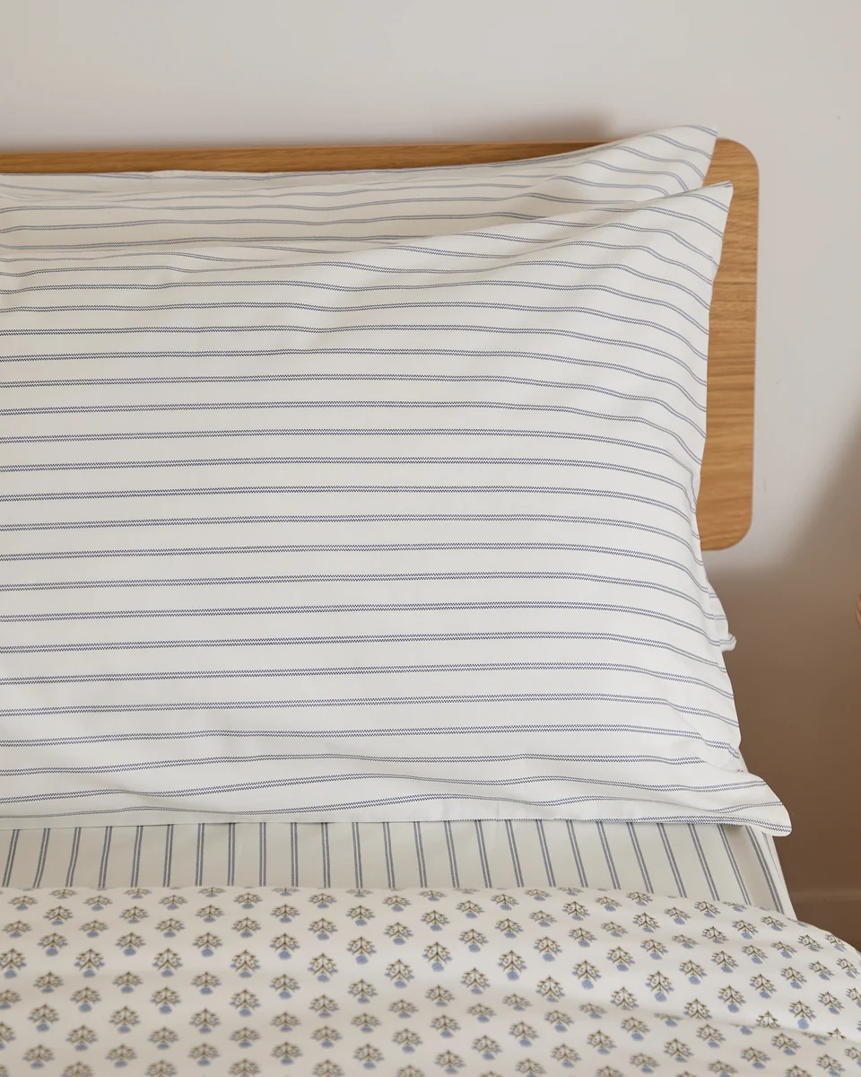 Fine Crafted Foxford Emma Pinstripe Pillowcase Set Practical
