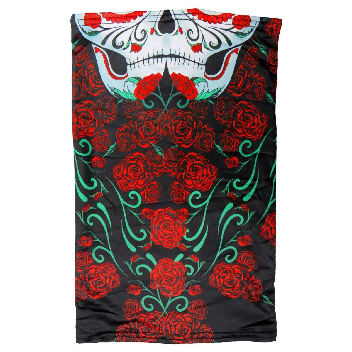 Easy-to-Use Hot Leathers HWN2003 Sugar Skull Neck Gaiter Mask Fine Crafted