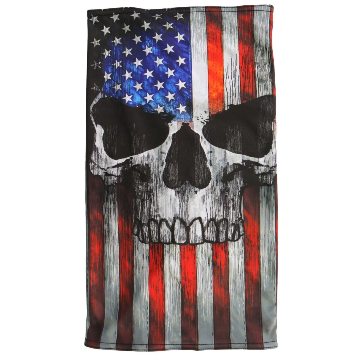 Safe Hot Leathers HWN2025 Patriot Skull Neck Gaiter Official