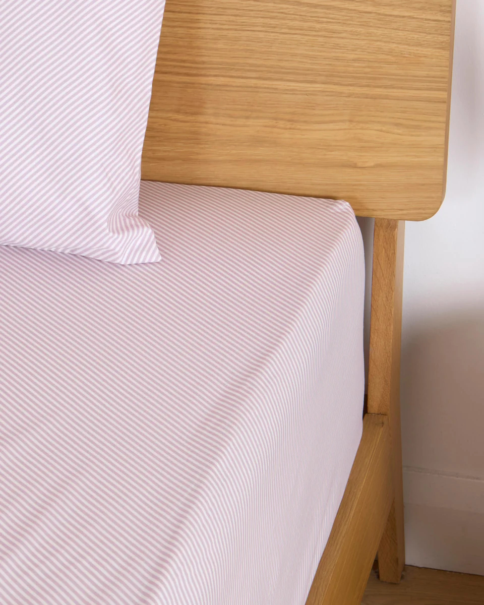 Fast Foxford Maeve Stripe Fitted Sheet Effective