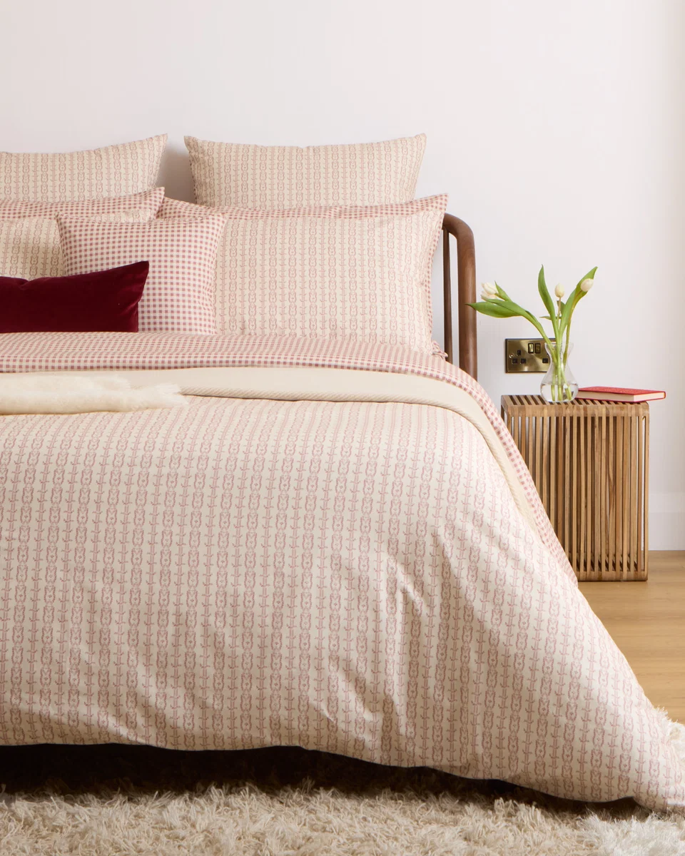 Next-Generation Foxford Poppy Duvet Cover Set Lightweight