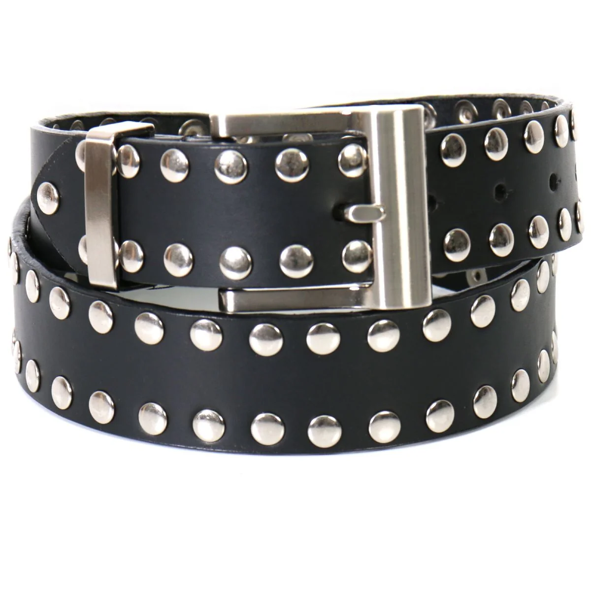 Safe Hot Leathers BLA1013 Leather Belt with Studs Efficient