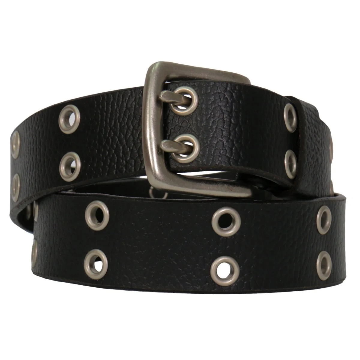 High-Performance Hot Leathers BLA1122 1 1 2 Double Eyelet Leather Belt Professional