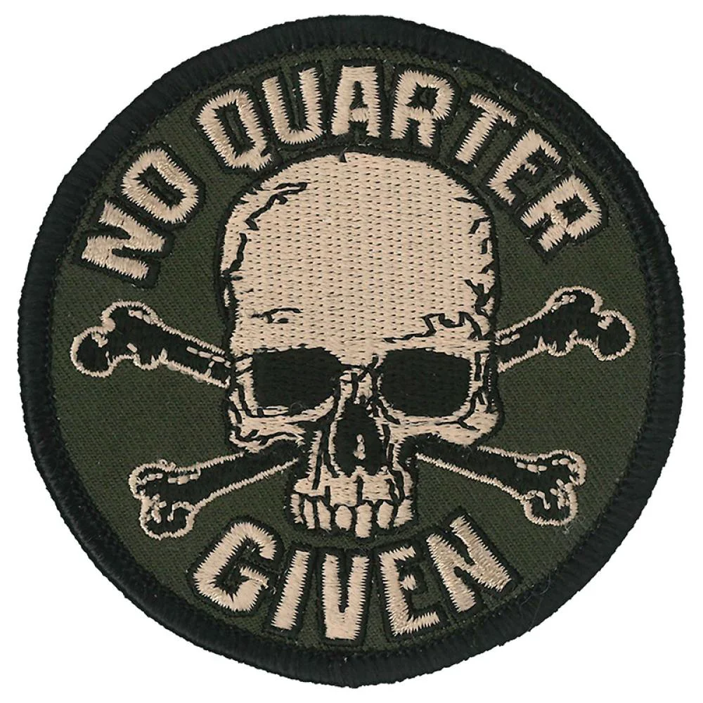 Selected Hot Leathers PPL9838 No Quarter Given 3 x 3 Patch Proven
