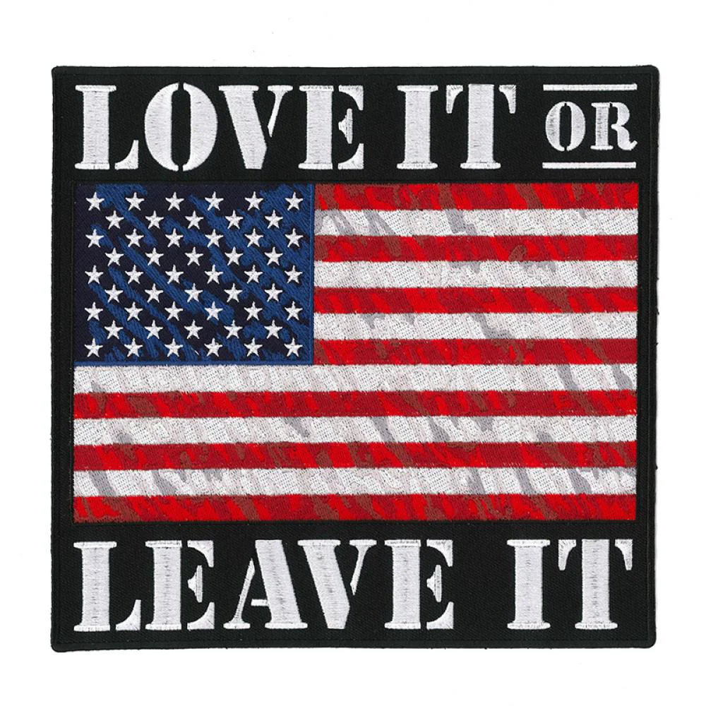 Expertly Made Hot Leathers PPQ1317 Love It Leave It 8 Patch Functional