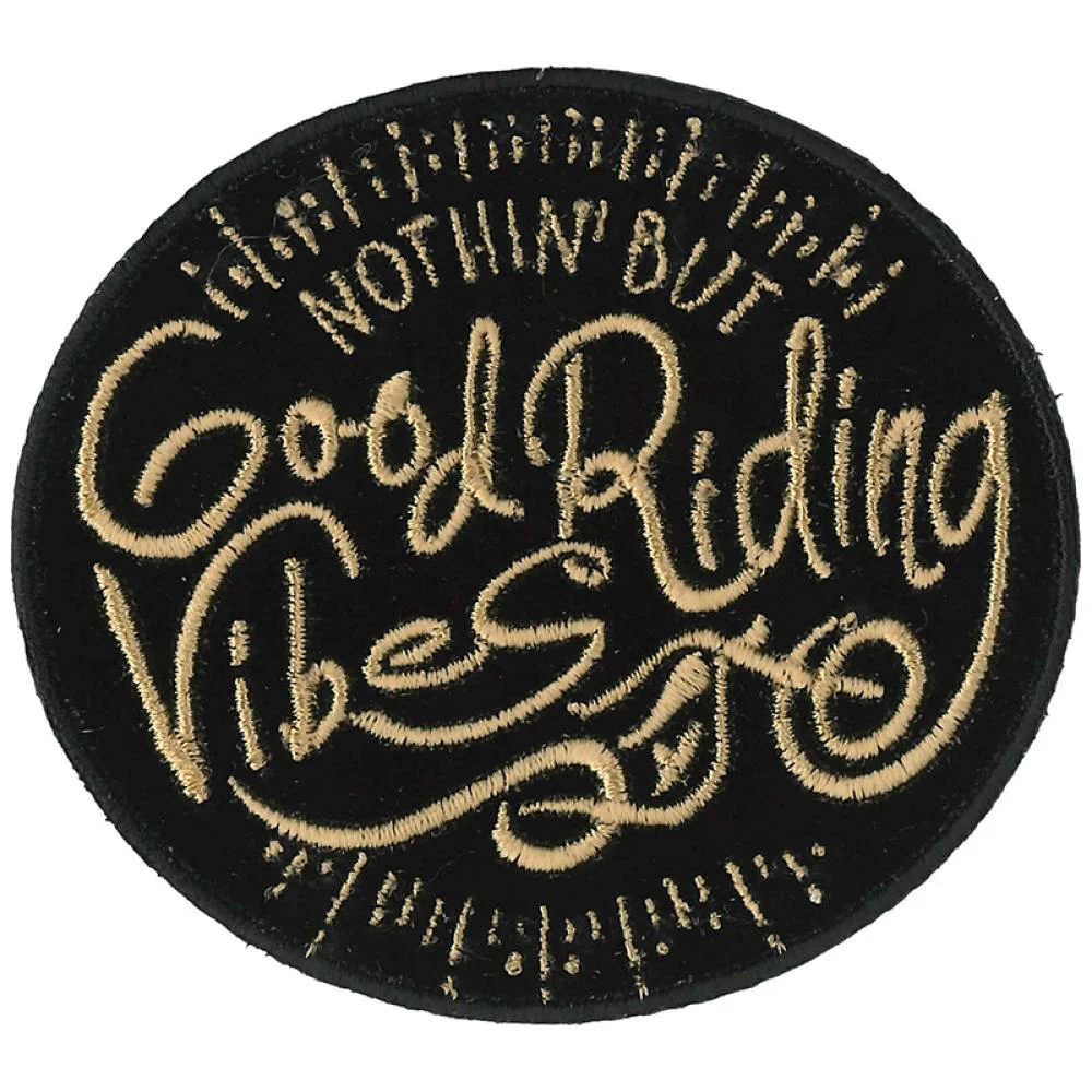 World-Class Hot Leathers PPQ1110 Good Riding Vibes 3 Patch Responsible