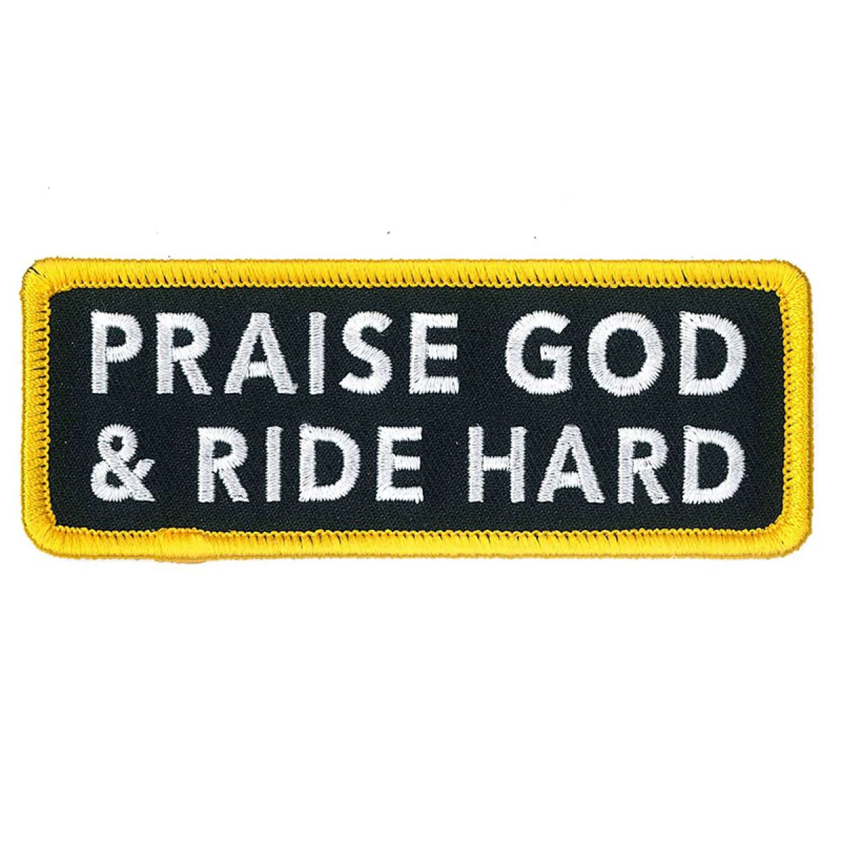 Classic Hot Leathers PPL9804 Praise Ride 4 x 2 Patch Minimalist
