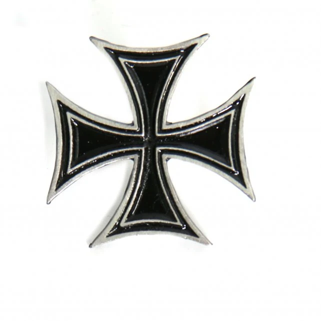 Authentic Hot Leathers PNA1004 Skinny Iron Cross Pin Quality