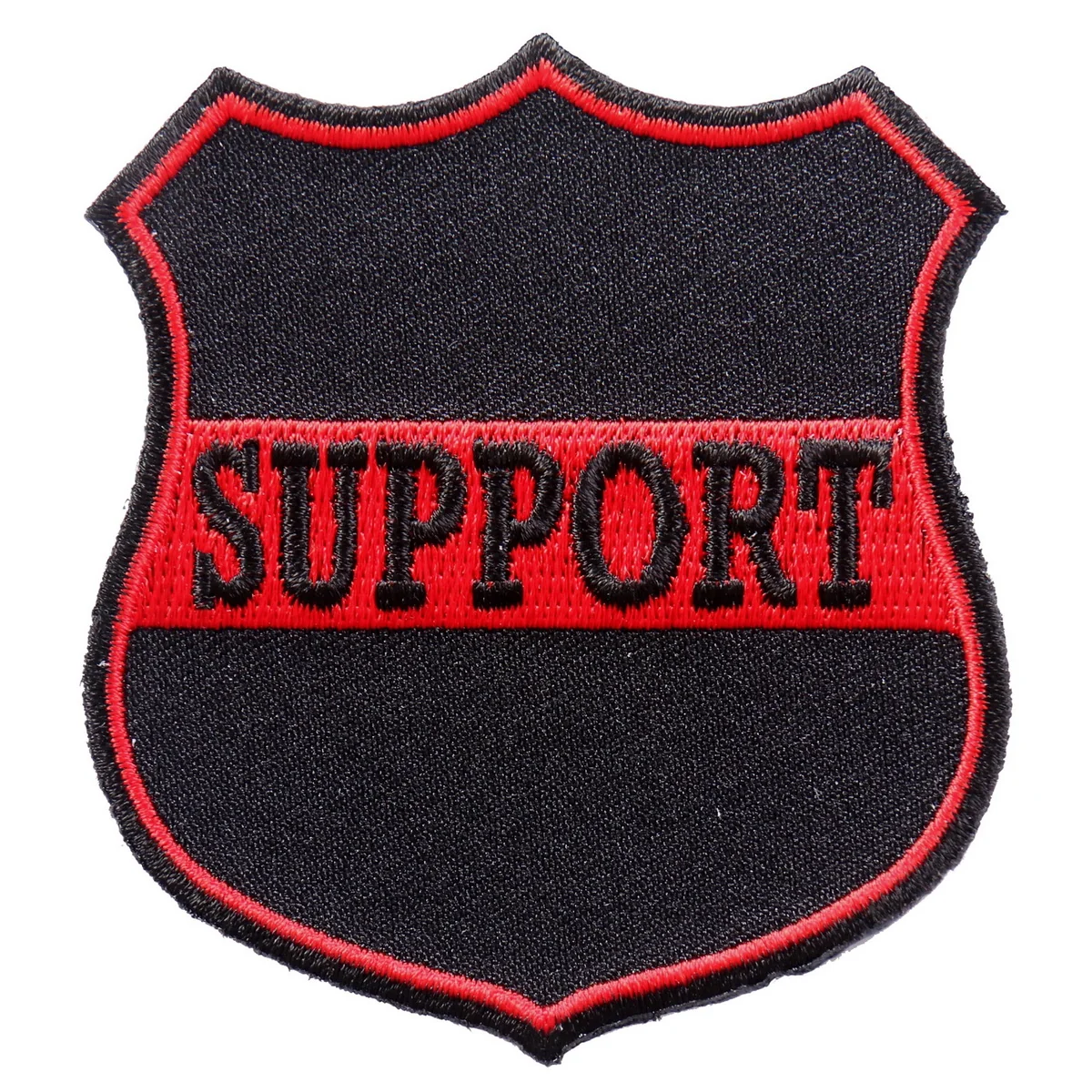 Carefully Designed Hot Leathers PPA9860 Support Red 3 x3 Patch Lightweight