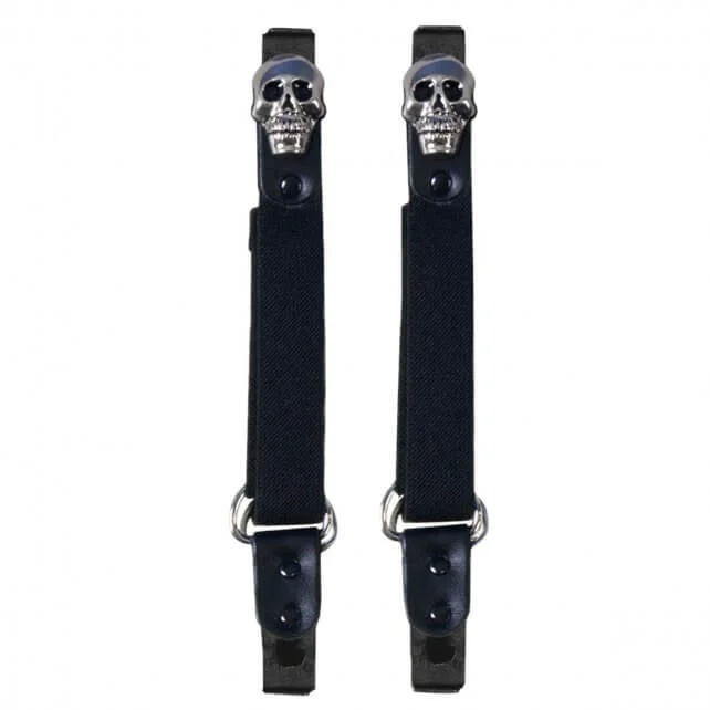 User-Friendly Hot Leathers BUA2010 Skulls Motorcycle Riding Pant Clips Expertly Made