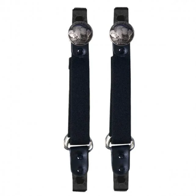 High-End Hot Leathers BUA2015 Buffalo Nickel Motorcycle Riding Pant Clips Lightweight